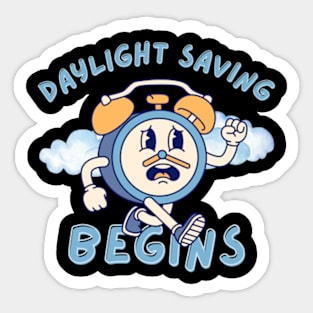 Daylight saving time 2024 Sticker